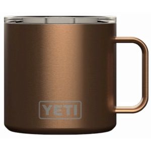 YETI Rambler 14 oz Stainless Steel Insulated Mug with Lid copper